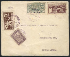 PARAGUAY: 2/MAR/1929 Asunción - Buenos Aires: Cover Flown By Aeroposta Argentina S.A., Sent To The Technical Director Of - Paraguay