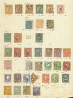 PARAGUAY: Old Collection On Pages, Including Good Values, There Are Interesting Cancels, And The Catalog Value Is Possib - Paraguay