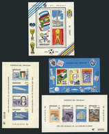 URUGUAY: Lot Of 4 Modern Souvenir Sheets, MNH, VF Quality, Very Thematic, Low Start! - Uruguay