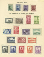 URUGUAY: Old Collection In SAPERE Album (circa 1859 To 1945), With Large Number Of Good Stamps And Sets, Very Few With D - Uruguay