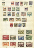 YUGOSLAVIA: Old Collection On 17 Pages, Including Good Values, There Are Interesting Cancels, And The Catalog Value Is P - Lots & Serien