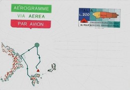 1978 Aerogramma Cinquantenario Del Volo Al Polo Nord Del Dirigibile Italia - Expediciones árticas