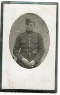 Oorlog Gesneuveld Voor Het Vaderland - Guerre Mort Pour La Patrie Edmond VERDONCK Cherscamp 1889 / 1918 - 2 Scans - Andachtsbilder