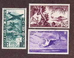 Martinique PA N°13/15 N* TB Cote 58 Euros !!! - Airmail