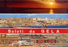 Saluti Da Gela - Formato Grande Viaggiata – E 15 - Gela