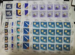 South Arabia Aden - Mahra State, Space Exploration 1967 Mi#58-66 A Mint Never Hinged Full Sheets Of 20 - Andere & Zonder Classificatie