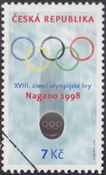 Specimen, Czechoslovakia Sc3031 1998 Nagano Winter Olympics, Jeux Olympiques - Hiver 1998: Nagano
