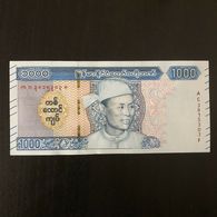 Myanmar (2020) General Aung San 1000 Kyat New Series UNC - Myanmar