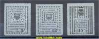 FRANCE SET OF STRIKE STAMPS (NG) CITY OF SAUMUR 1953 - Other & Unclassified