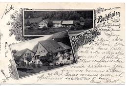 SUISSE - BACHTHALEN Bei Langenbruck (traces D'album Dans Les Angles) - Langenbruck