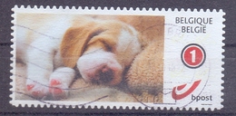 België - Duostamps  - Honden - Zonder Papierresten - Gebraucht