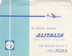 Alitalia Official Passenger Comment Feedback Suggestions Paper Form , Stationery - Stationery