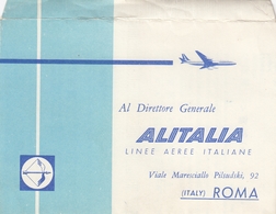 Alitalia Official Passenger Comment Feedback Suggestions Paper Form , Stationery - Schrijfbenodigdheden