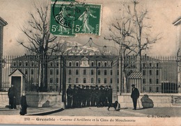 Grenoble - Caserne D'Artillerie Et La Cime Du Moucherotte - Carte C.B. N° 210 - Barracks