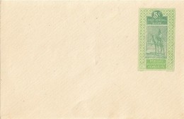 Entier Postal Haut Senegal Et Niger 5c - Covers & Documents