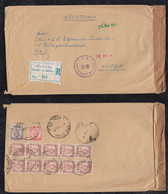 Irak Iraq 1953 Registered Censor Cover To VIENNA Austria - Irak