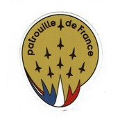 Autocollant Patrouille De France Paf - Luftfahrt