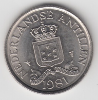 @Y@    Nederlandse Antillen   25  Cent  1981 ( 4692 ) - Netherlands Antilles