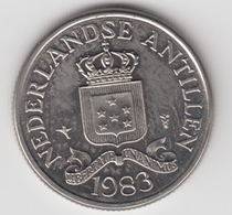 @Y@    Nederlandse Antillen   25  Cent  1983 ( 4714 ) - Nederlandse Antillen