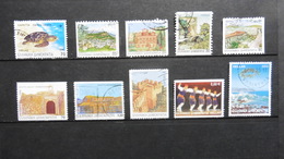 Europe > Grèce > 10 Timbres Oblitérés - Collections