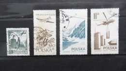 Europe > Pologne > Poste Aérienne > 4 Timbres Oblitérés - Used Stamps