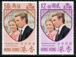 HONG KONG  Scott # 289-90** VF MINT NH (Stamp Scan # 592) - Unused Stamps