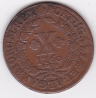 Portugal 10 Reis 1760, Jose I, KM# 243.1 - Portugal