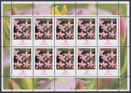 !a! GERMANY 2014 Mi. 3088 MNH SHEET(10) -Flowers: Centaury - 2011-2020