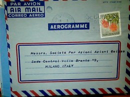 AEROGRAMME NEW ZELAND Imarex Ltd AUCKLAND SEND TO  ITALIA 1961 HK4804 - Posta Aerea