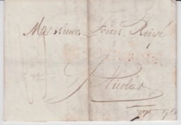 LAC Du 30/10/1827 De DENDERMONDE A SAINT NICOLAS - 1815-1830 (Holländische Periode)