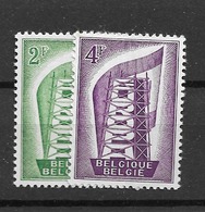 1956 MNH Cept  Belgium - 1956