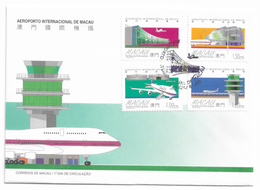 Macau – 1995 – Aeroporto Internacional De Macau - FDC