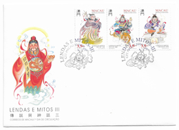 Macau – 1996 – Lendas E Mitos – III - FDC