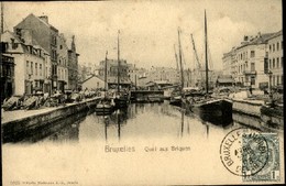 BRUXELLES : Quai Aux Briques - Navegación - Puerto