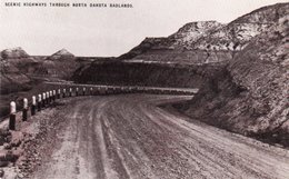 SCENIC HIGHWAYS THROUGH NORT DAKOTA BADLANDS - Other & Unclassified