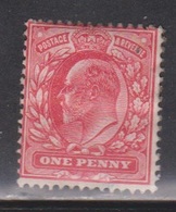 GREAT BRITAIN Scott # 128c MH Remnant - KEVII Analine Rose Colour - Ungebraucht