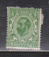 GREAT BRITAIN Scott # 151 MH - KGV - Paper Adhesion On Back - Nuovi