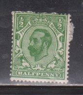 GREAT BRITAIN Scott # 151 MH - KGV - Paper Adhesion On Back - Ungebraucht