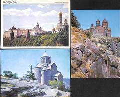 Russie CCCP - Lot 3 Postcards - Russia