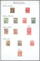 Petite Collection De +/- 120 Timbres (o) D'Argentine - Lots & Serien