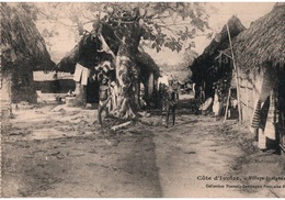 Côte D'Ivoire - Village Indigène - Collection Nouvelle Compagnie Française De Koug - Ivory Coast