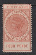 Australia South Australia SG 269 1902 Four Pence, Mint Hinged - Nuovi