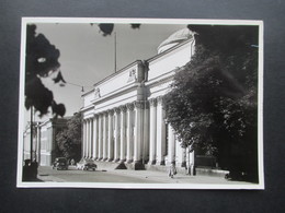 Finnland Nr. 338 1947 / Verwendet 1956  Und Schwarzer SST Ra 4 Helsinki Finlandia 56 Echtfoto AK Helsinki Yliopisto - Storia Postale