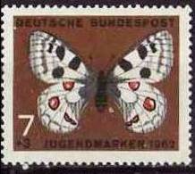 ALLEMAGNE Papillons, Papillon, Butterflie, Mariposa. Yvert N° 248 Neuf Sans Charnière, MNH - Papillons