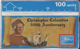 GIBRALTAR - CHRISTOPHER COLUMBUS - Gibraltar