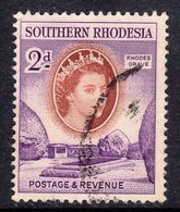 Southern Rhodesia 1953 2d Rhodes' Grave Definitive, Used, SG 80 (BA) - Southern Rhodesia (...-1964)