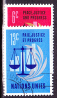UN New York - Frieden, Gerechtigkeit Und Fortschritt (MiNr: 229/30) 1970 - Gest Used Obl - Oblitérés