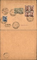 PRIMI VOLI - 1925 (9 Settembre) - Mittelholzer - Primo Volo Postale Milano Zurigo (Longhi 1392 - Sass. 43) - Aerogramma  - Other & Unclassified