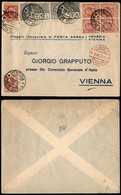 PRIMI VOLI - 1926 (18 Agosto) - T.A./Navigazione Transatlantica - Linea Venezia Vienna - Primo Volo Venezia Vienna (Long - Sonstige & Ohne Zuordnung