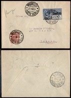 PRIMI VOLI - 1928 (21 Aprile) - S.A.M. - Primo Volo Brindisi Valona (Longhi 1803 - Sass. 105) - Other & Unclassified
